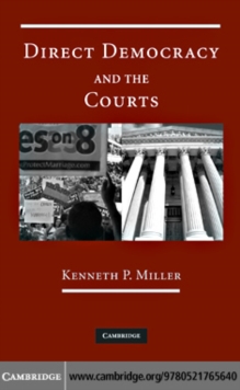 Direct Democracy and the Courts