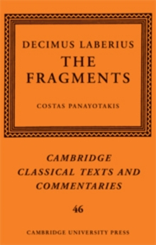 Decimus Laberius : The Fragments