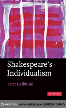 Shakespeare's Individualism