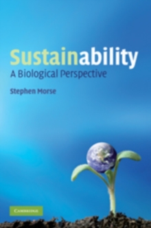 Sustainability : A Biological Perspective