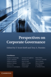 Perspectives on Corporate Governance