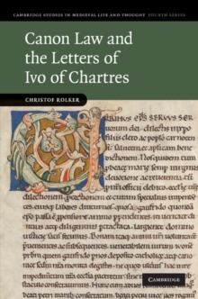 Canon Law and the Letters of Ivo of Chartres