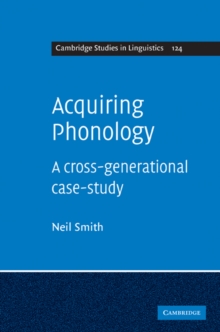 Acquiring Phonology : A Cross-Generational Case-Study