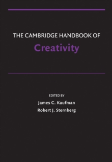 The Cambridge Handbook of Creativity