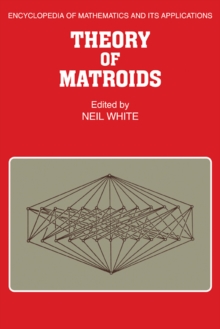 Theory of Matroids