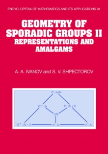 Geometry of Sporadic Groups: Volume 2, Representations and Amalgams