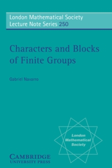 Characters and Blocks of Finite Groups