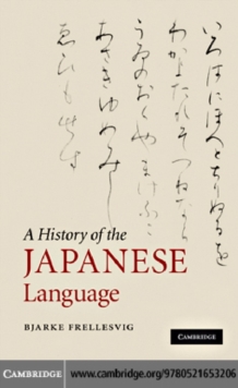 A History of the Japanese Language