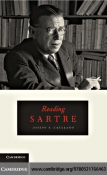 Reading Sartre