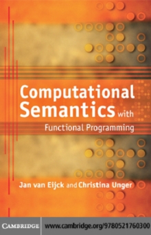 Computational Semantics with Functional Programming