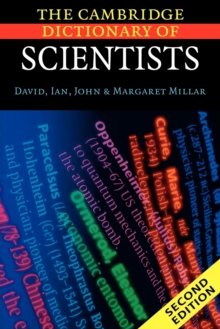 The Cambridge Dictionary of Scientists, Paperback / softback Book The Cambridge Dictionary of Scientists, Paperback / softback Book
