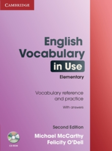 English Vocabulary in Use Elementary with Answers and CD-ROM, Mixed media product Book English Vocabulary in Use Elementary with Answers and CD-ROM, Mixed media product Book