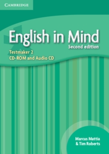 English in Mind Level 2 Testmaker CD-ROM and Audio CD, CD-ROM Book English in Mind Level 2 Testmaker CD-ROM and Audio CD, CD-ROM Book
