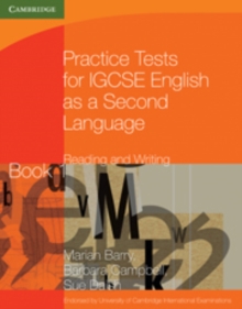 Cambridge International IGCSE : Practice Tests for IGCSE English as a Second Language Reading and Writing Book 1, Paperback / softback Book Cambridge International IGCSE : Practice Tests for IGCSE English as a Second Language Reading and Writing Book 1, Paperback / softback Book
