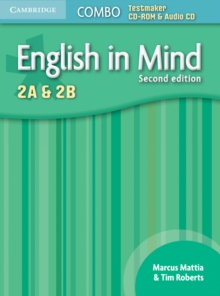 English in Mind Levels 2A and 2B Combo Testmaker CD-ROM and Audio CD, Mixed media product Book English in Mind Levels 2A and 2B Combo Testmaker CD-ROM and Audio CD, Mixed media product Book