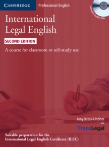International Legal English Student's Book with Audio CDs (3) : A Course for Classroom or Self-study Use, Mixed media product Book International Legal English Student's Book with Audio CDs (3) : A Course for Classroom or Self-study Use, Mixed media product Book