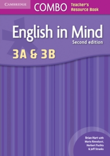 English in Mind Levels 3A and 3B Combo Teacher's Resource Book, Spiral bound Book English in Mind Levels 3A and 3B Combo Teacher's Resource Book, Spiral bound Book