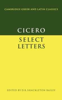 Cicero: Select Letters