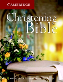 KJV Christening Bible KJ11W, Leather / fine binding Book KJV Christening Bible KJ11W, Leather / fine binding Book
