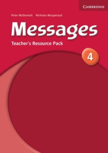 Messages 4 Teacher's Resource Pack, Paperback Book Messages 4 Teacher's Resource Pack, Paperback Book