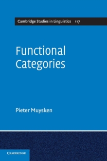 Functional Categories, Paperback / softback Book Functional Categories, Paperback / softback Book