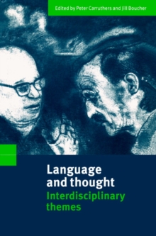 Language and Thought : Interdisciplinary Themes