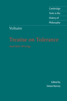 Voltaire: Treatise on Tolerance