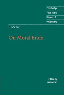 Cicero: On Moral Ends