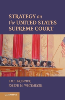 Strategy on the United States Supreme Court, Paperback Book Strategy on the United States Supreme Court, Paperback Book