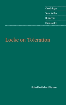 Locke on Toleration, Hardback Book Locke on Toleration, Hardback Book