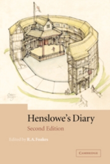 Henslowe's Diary, Hardback Book Henslowe's Diary, Hardback Book