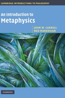 An Introduction to Metaphysics, Hardback Book An Introduction to Metaphysics, Hardback Book