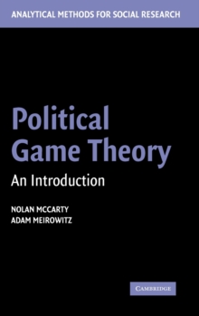 Political Game Theory : An Introduction