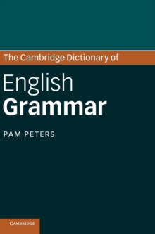 The Cambridge Dictionary of English Grammar, Hardback Book The Cambridge Dictionary of English Grammar, Hardback Book