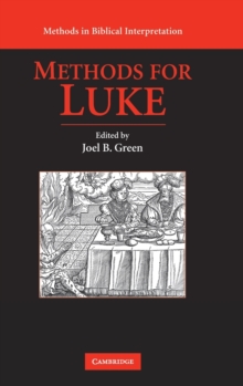 Methods for Luke, Hardback Book Methods for Luke, Hardback Book