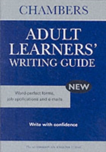 Chambers Adult Learners' Writing Guide