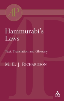 Hammurabi's Laws : Text, Translation and Glossary