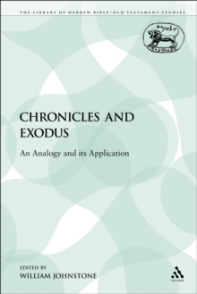 Chronicles and Exodus : An Analogy and its Application