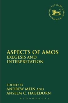 Aspects of Amos : Exegesis and Interpretation, Paperback Book Aspects of Amos : Exegesis and Interpretation, Paperback Book