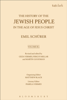 The History of the Jewish People in the Age of Jesus Christ: Volume 3.i