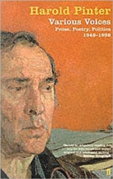 Various Voices : Prose, Poetry, Politics, 1948-1998, Paperback Book Various Voices : Prose, Poetry, Politics, 1948-1998, Paperback Book