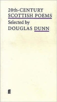 20th Century Scottish Poems (Poet to Poet), Paperback Book 20th Century Scottish Poems (Poet to Poet), Paperback Book