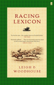Racing Lexicon, Hardback Book Racing Lexicon, Hardback Book
