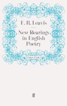 New Bearings in English Poetry