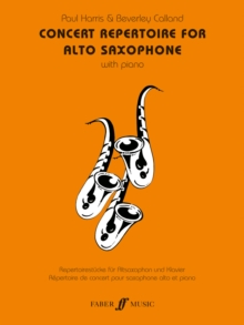 Concert Repertoire : (Alto Saxophone and Piano), Paperback Book Concert Repertoire : (Alto Saxophone and Piano), Paperback Book