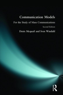 Communication Models : For the Study of Mass Communications, Paperback Book Communication Models : For the Study of Mass Communications, Paperback Book