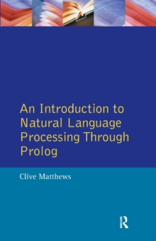 An Introduction to Natural Language Processing Through PROLOG, Paperback Book An Introduction to Natural Language Processing Through PROLOG, Paperback Book