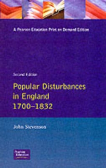 Popular Disturbances in England 1700-1870, Paperback Book Popular Disturbances in England 1700-1870, Paperback Book