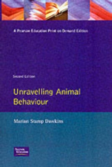 Unravelling Animal Behaviour, Paperback Book Unravelling Animal Behaviour, Paperback Book