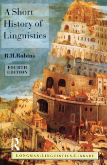 A Short History of Linguistics, Paperback / softback Book A Short History of Linguistics, Paperback / softback Book